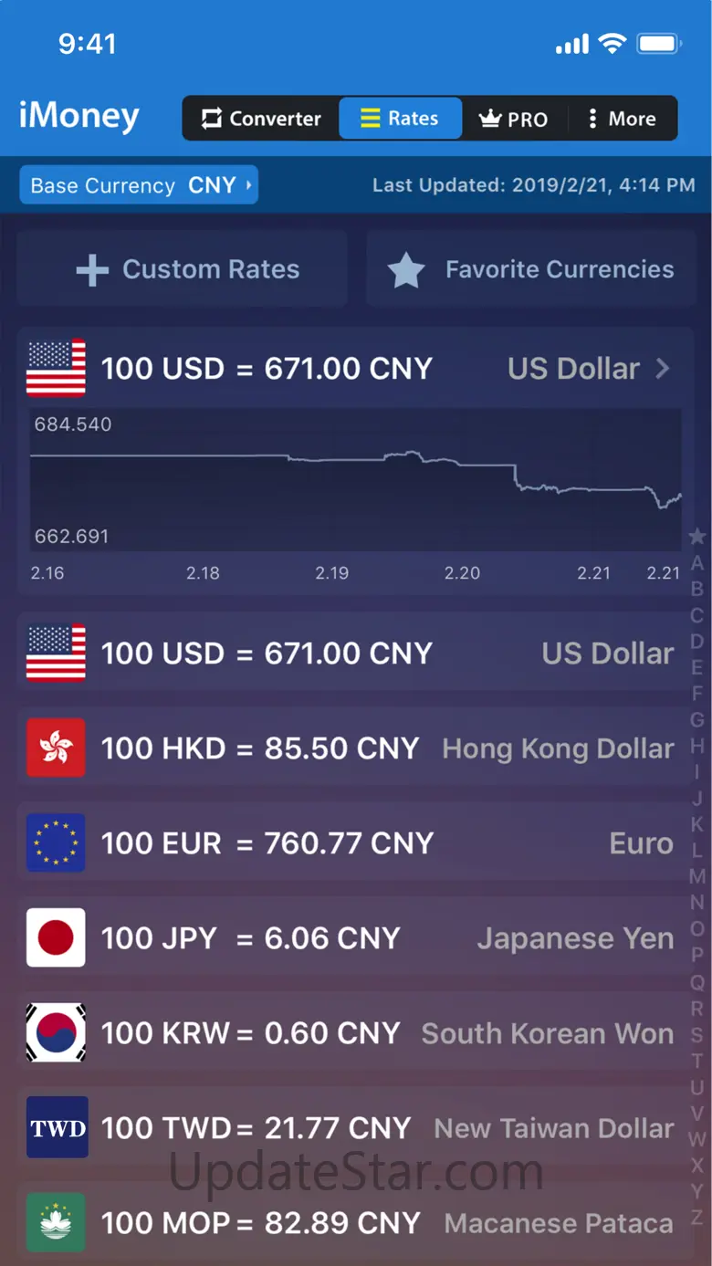 iMoney · Currency Converter 7.1.1