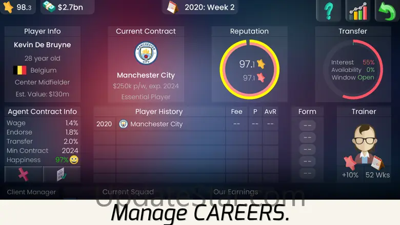 Superstar Football Agent 1.0.20