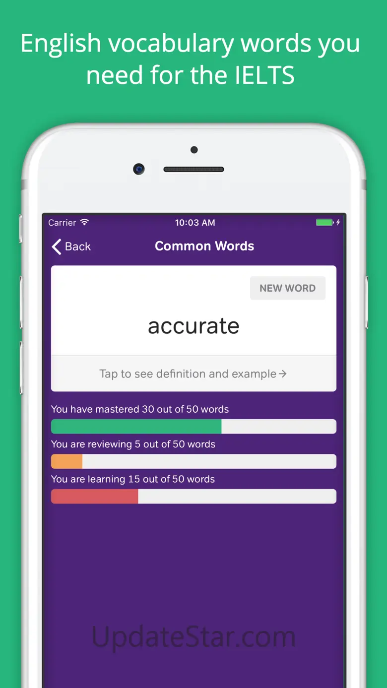 Vocabulary Flashcards - IELTS 3.3.1