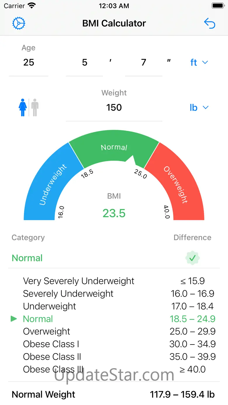 BMI Calculator – Weight Loss 1.9.2