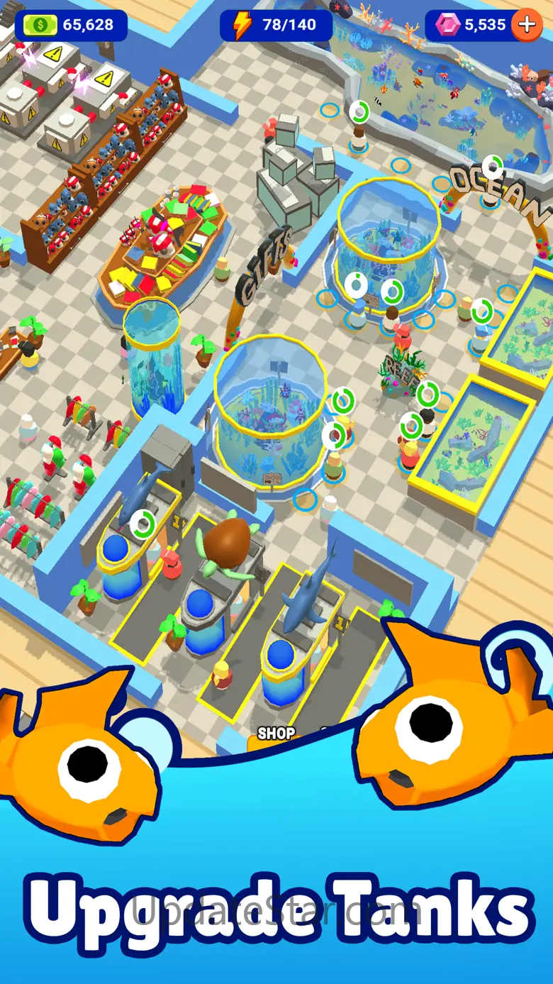 Idle Aquarium: Fish Tank Zoo 4.5