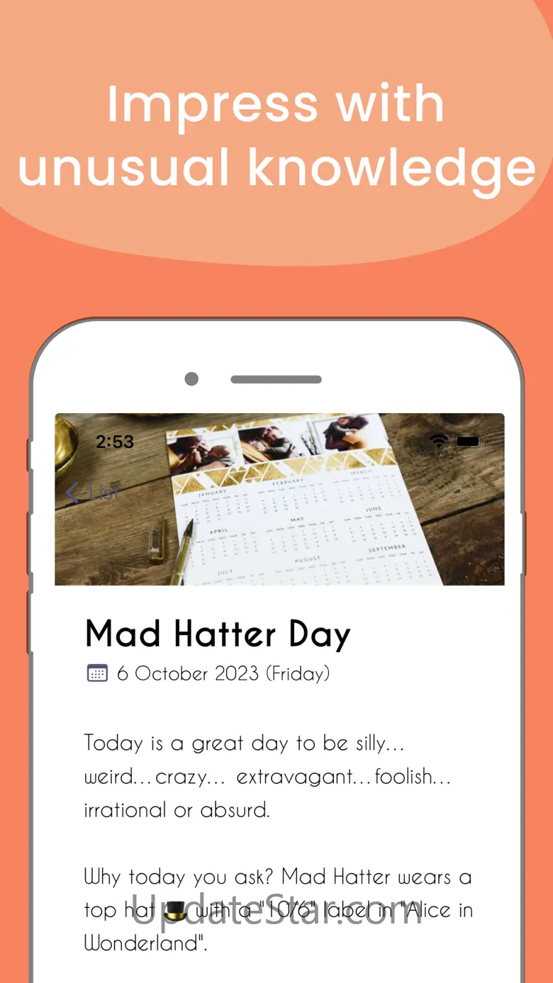 Holiday Today Calendar 2023 4.0.8