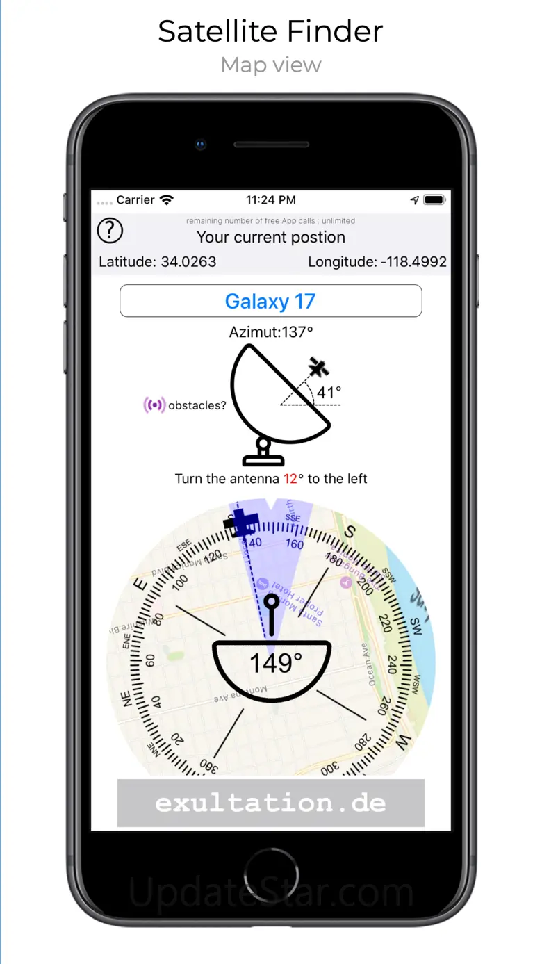 Satellite Finder (Pro) 2.69