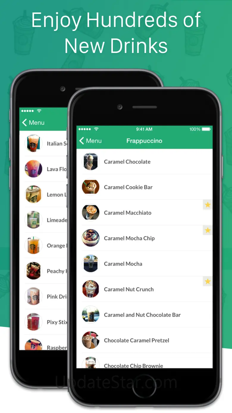 Secret Menu for Starbucks + 2.2