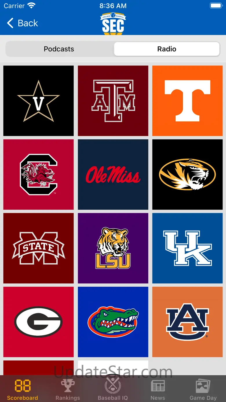SEC Baseball 5.5