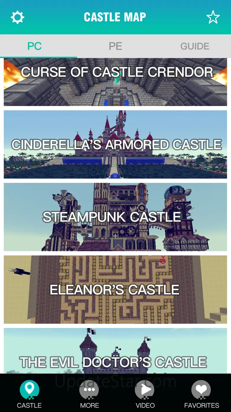 Castle Maps for Minecraft Pocket Edition(MCPE) 1.0