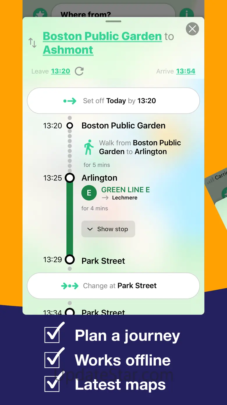 Boston T Subway Map & Routing 3.1.0