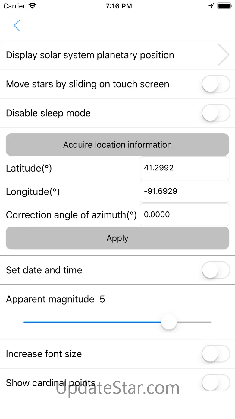 Constellation Map mobile 1.0.70