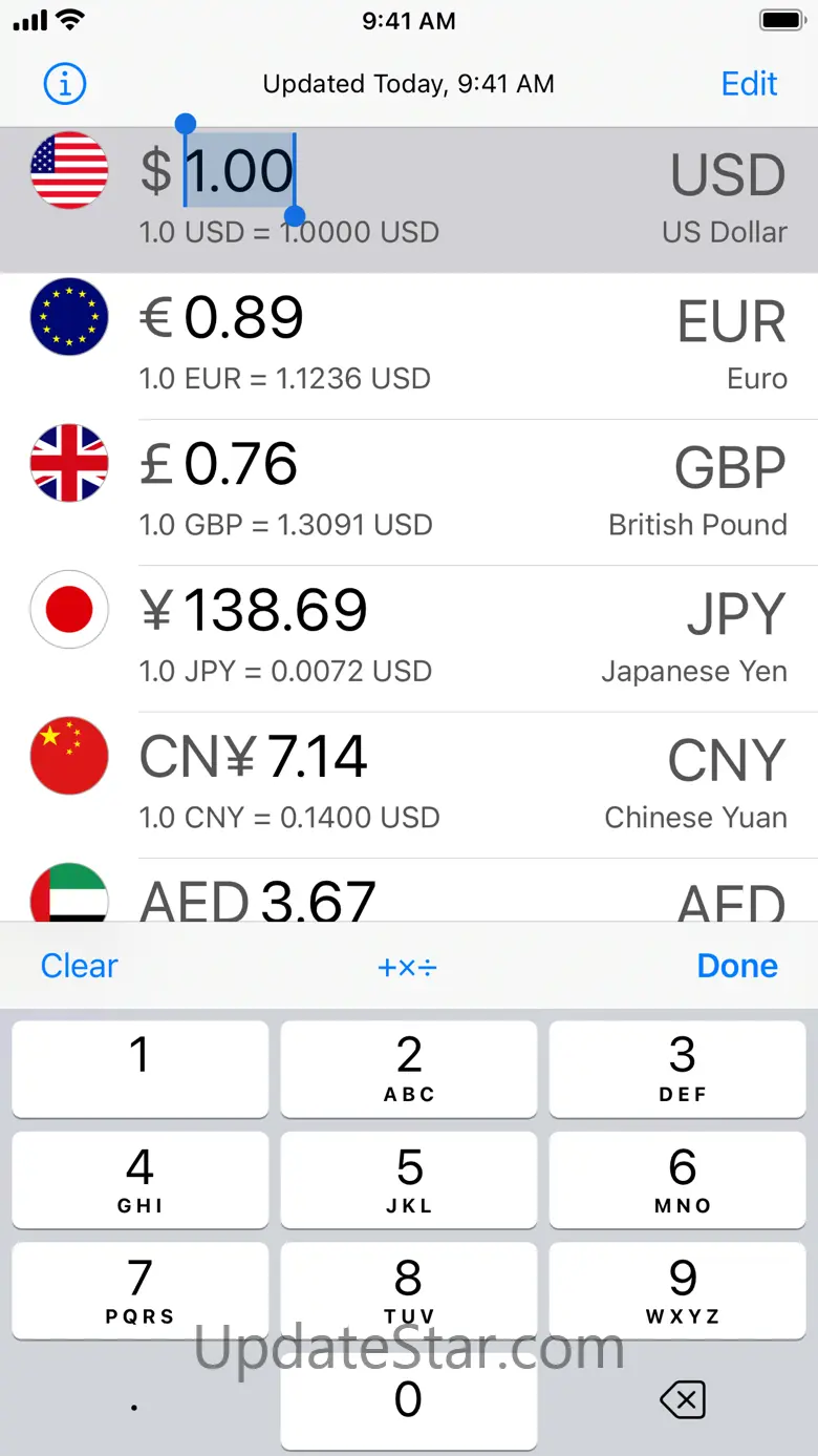 Currency Today 4.18