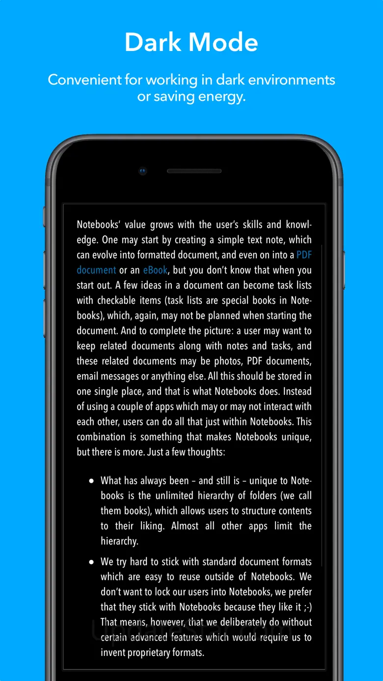 Notebooks for iPhone 8.11.7