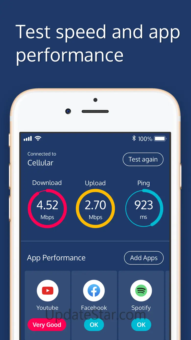 Internet Speed Test - Meteor 1.107.0