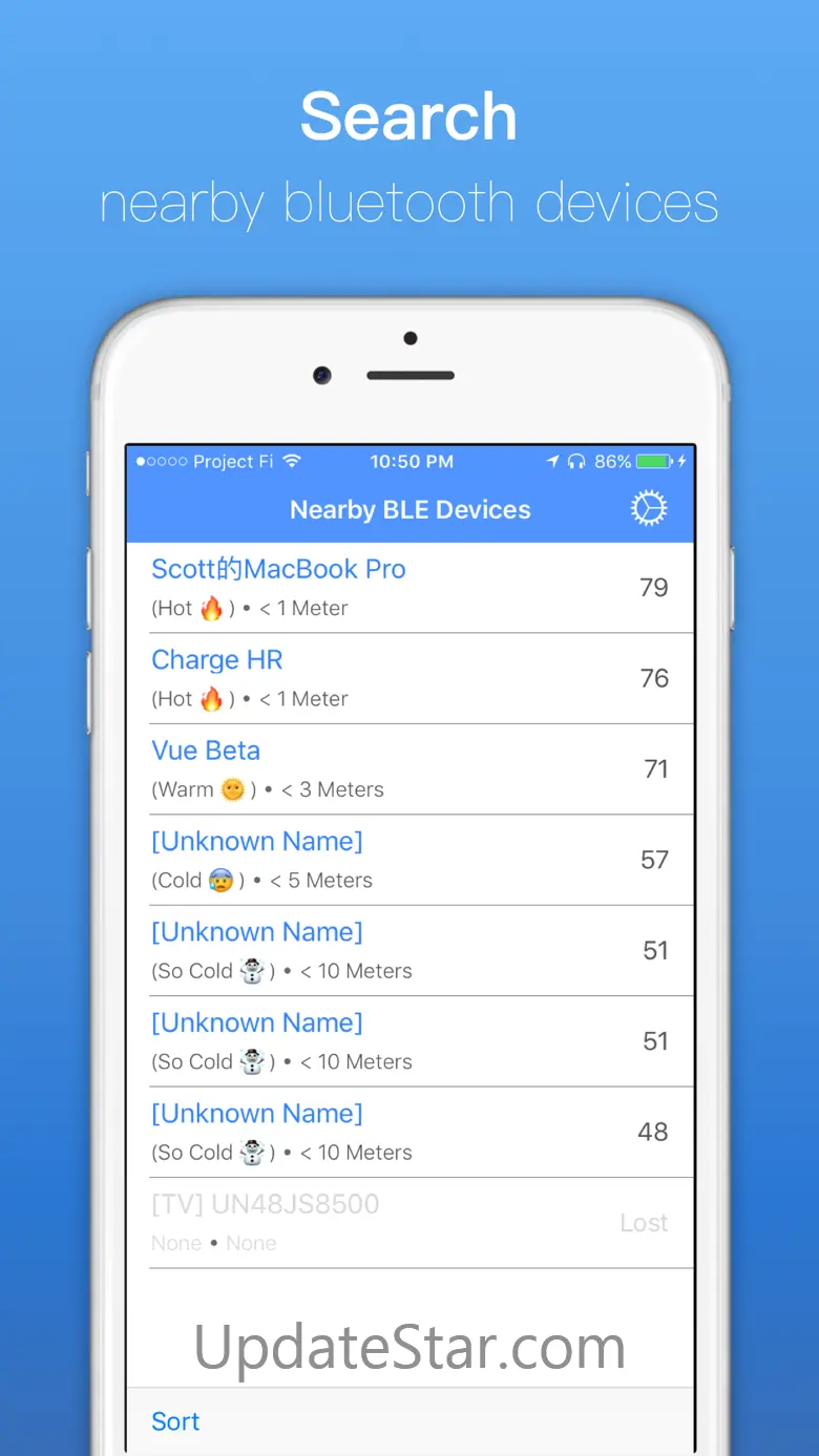 Find Bluetooth: device tracker 1.1.3
