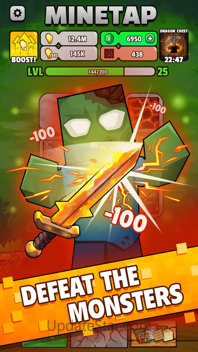 Minetap: Merge-Idle RPG 2.13