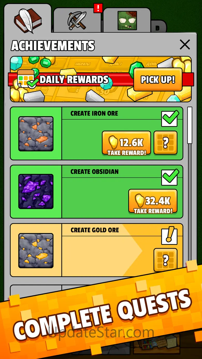 Minetap: Merge-Idle RPG 2.13