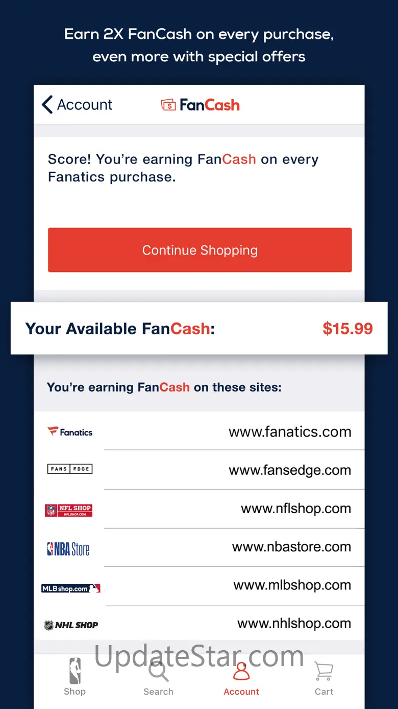 Fanatics NBA Shop 3.5.12