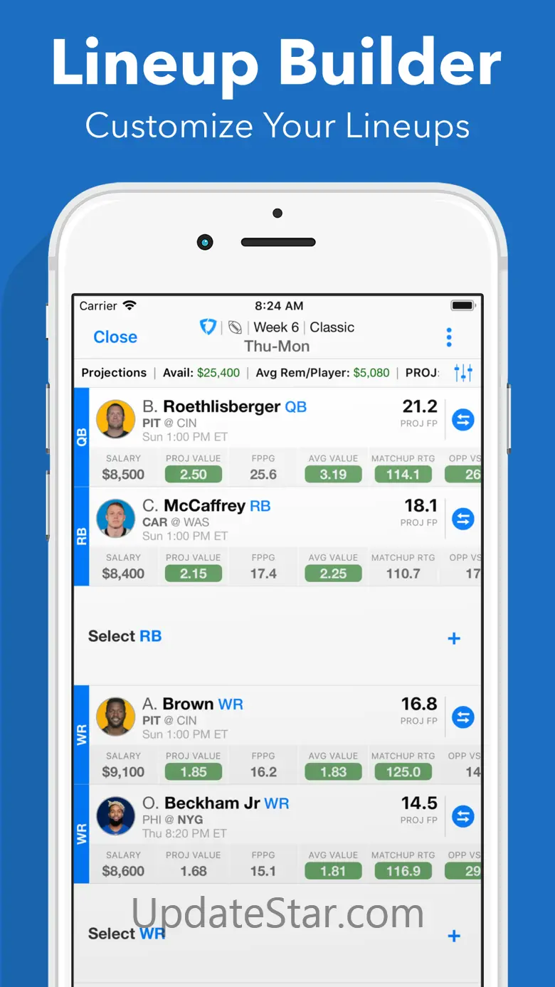 Daily Fantasy Cheatsheet 5.0.7