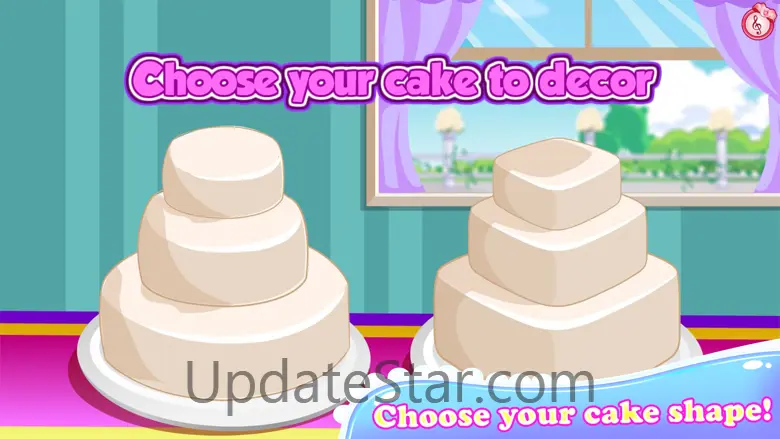 Rose Wedding Cake Cooking Game 5.0.4