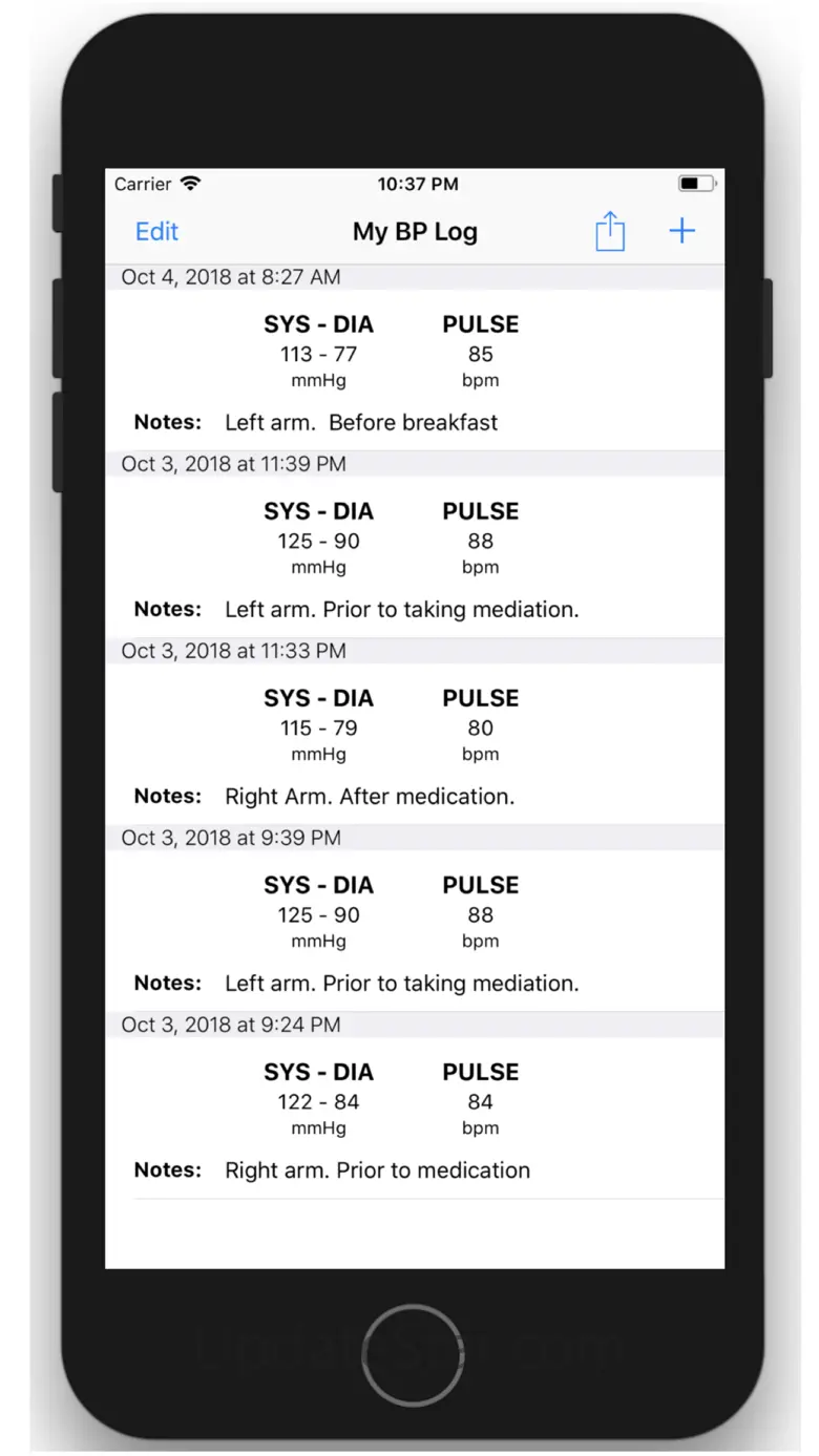 My Blood Pressure Journal 1.14