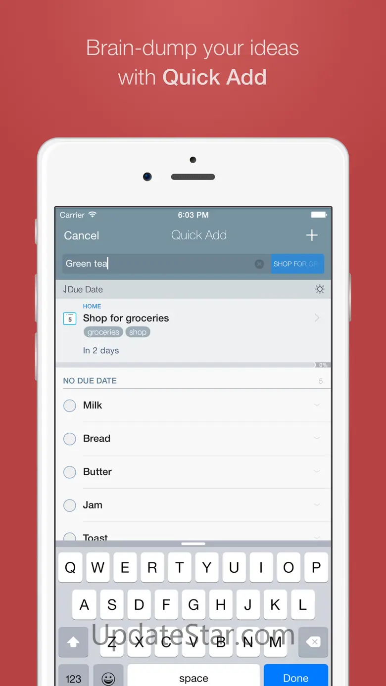 2Do - Todo List, Tasks & Notes 3.68
