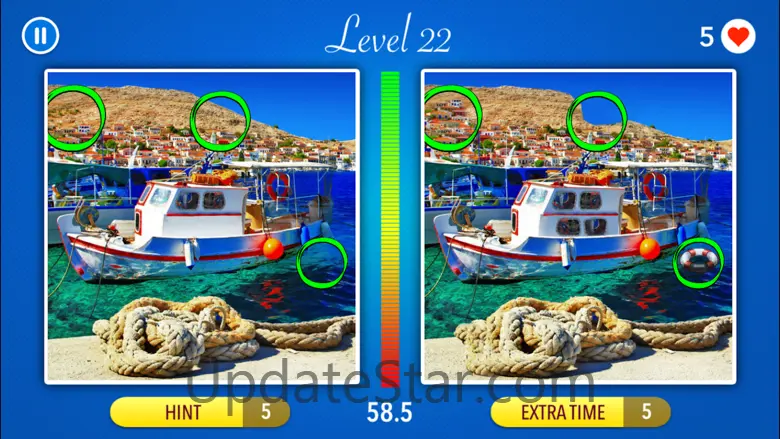 Find 5 differences! 1.3