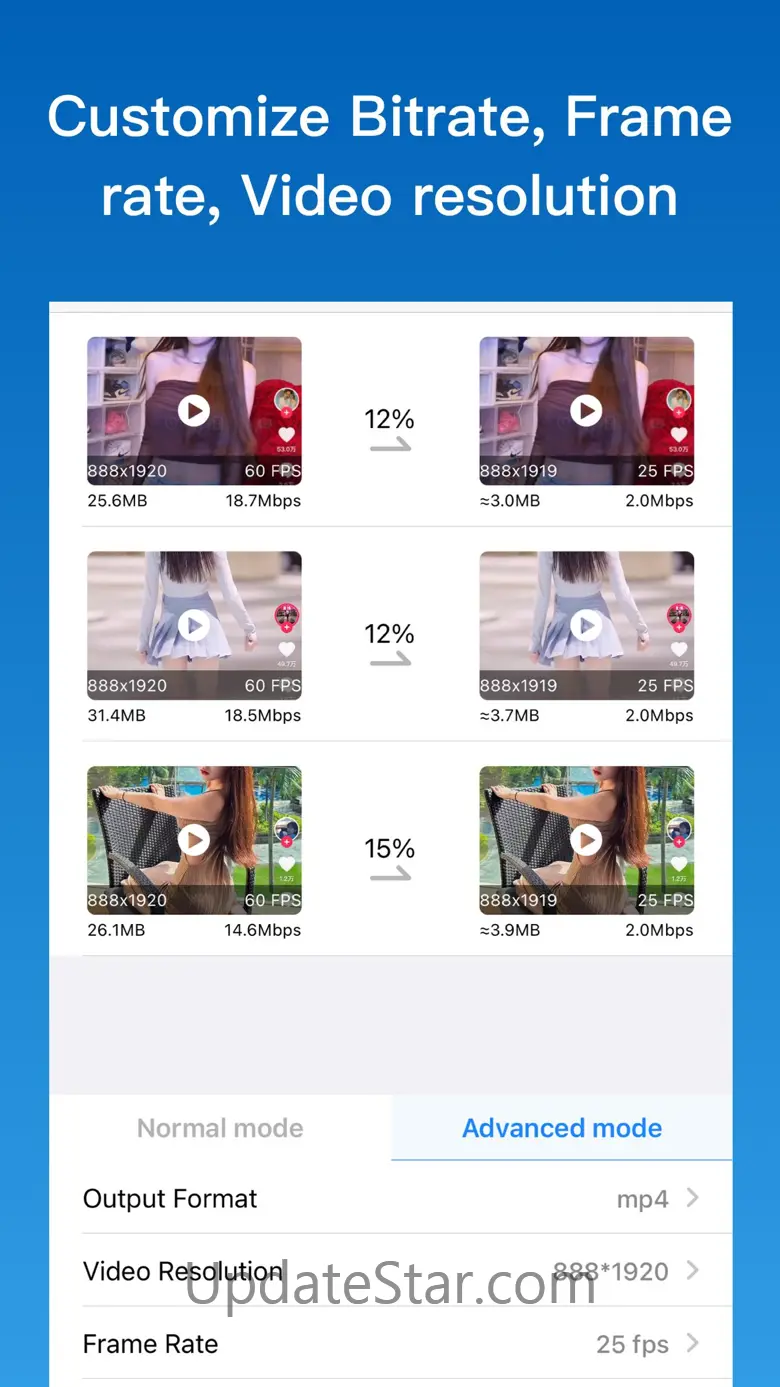 Video compressor - save space 2.21