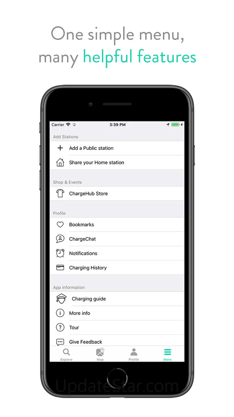ChargeHub EV Map 12.53.1
