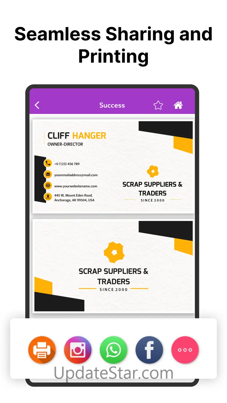 Business Card Maker, Creator 1.55