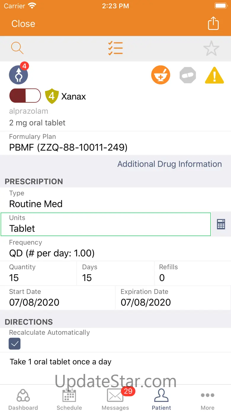 AdvancedMD Mobile 7.5.0