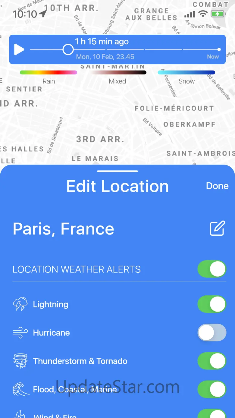 Weather Radar Live Temperature 1.8.16
