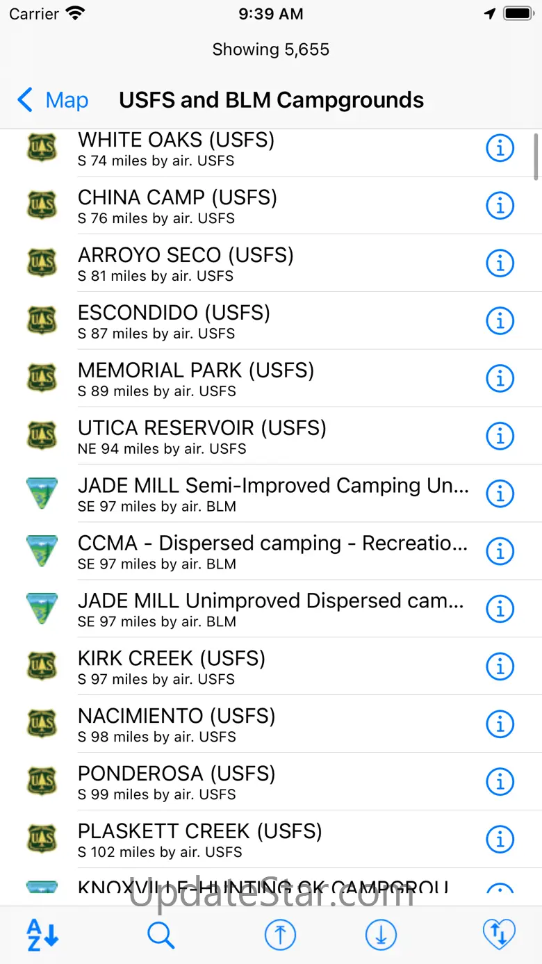 USFS & BLM Campgrounds 2.3