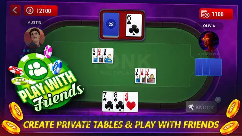 Tonk Online Card Game (Tunk) 4.6