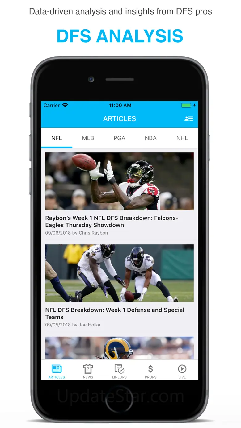 FantasyLabs DFS Lineup Builder 2.3