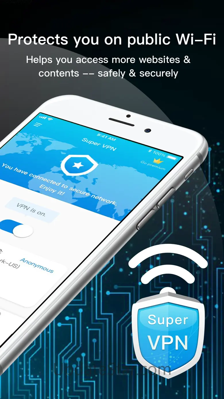 Super VPN - Secure & VPN Proxy 4.15.29