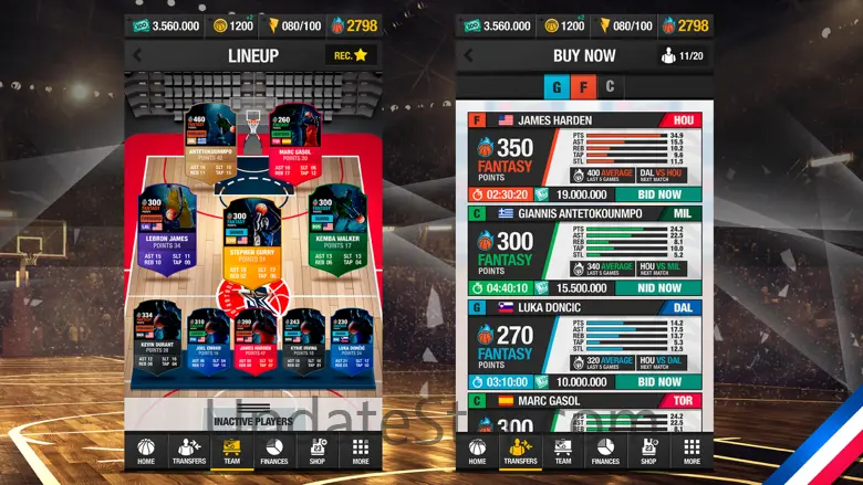 Basketball Fantasy Manager App 6.51.001