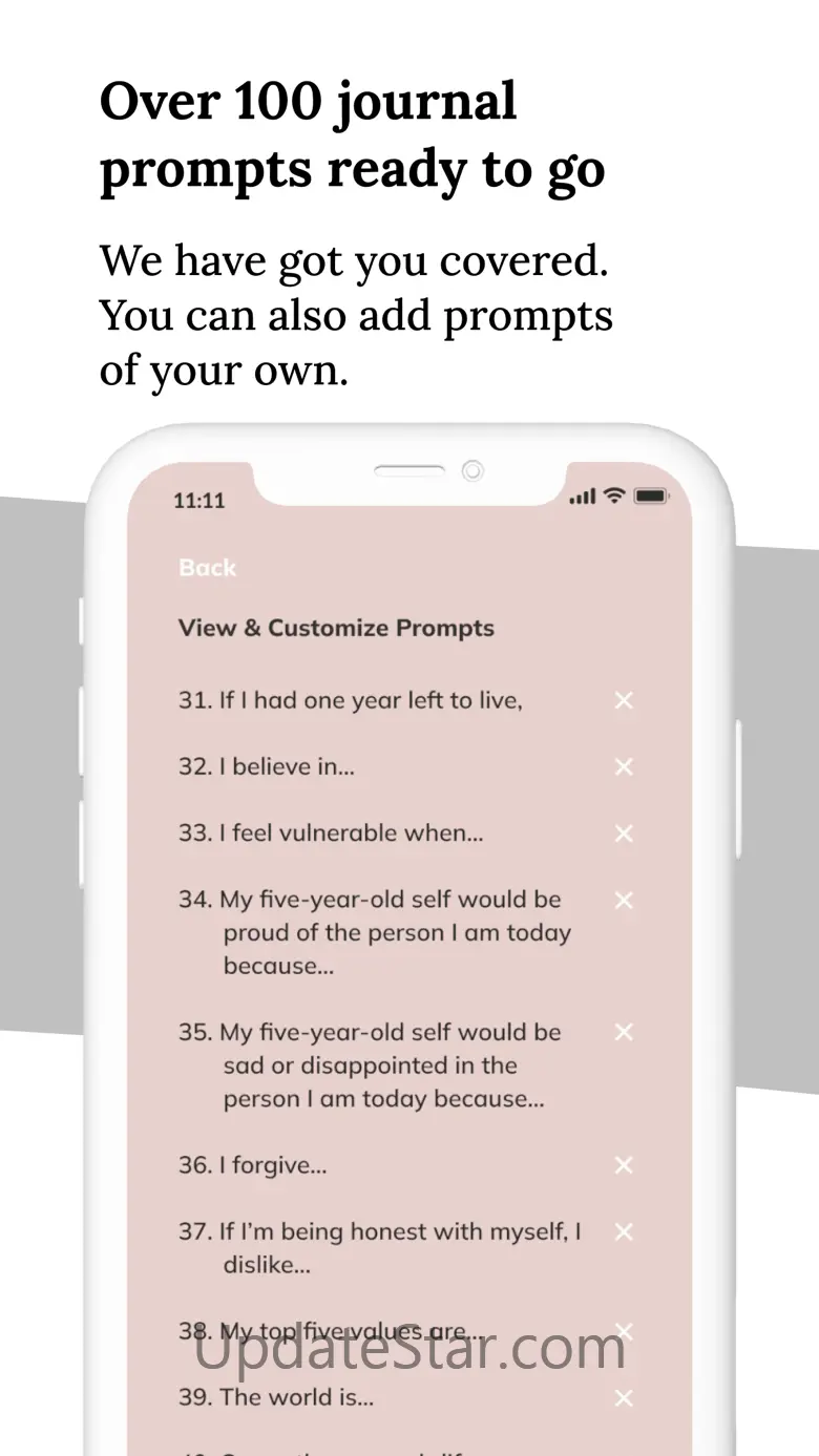 Prompted Journal 5.8