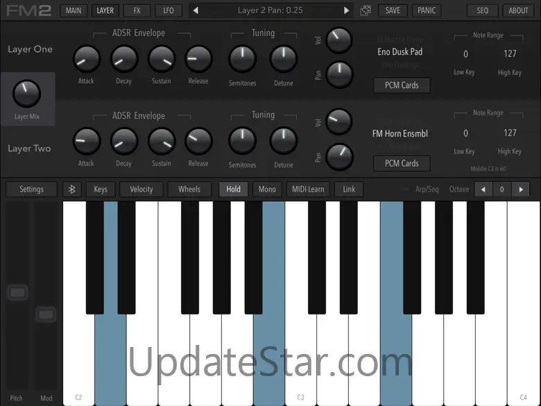 AudioKit FM Player 2: DX Synth 2.6.3