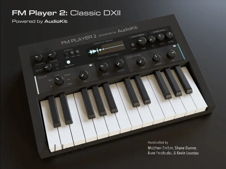 AudioKit FM Player 2: DX Synth 2.6.3