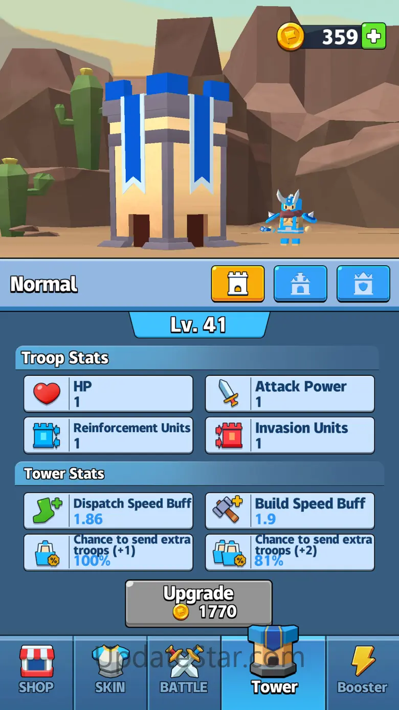Area Conquer - Tower Battle 3.1