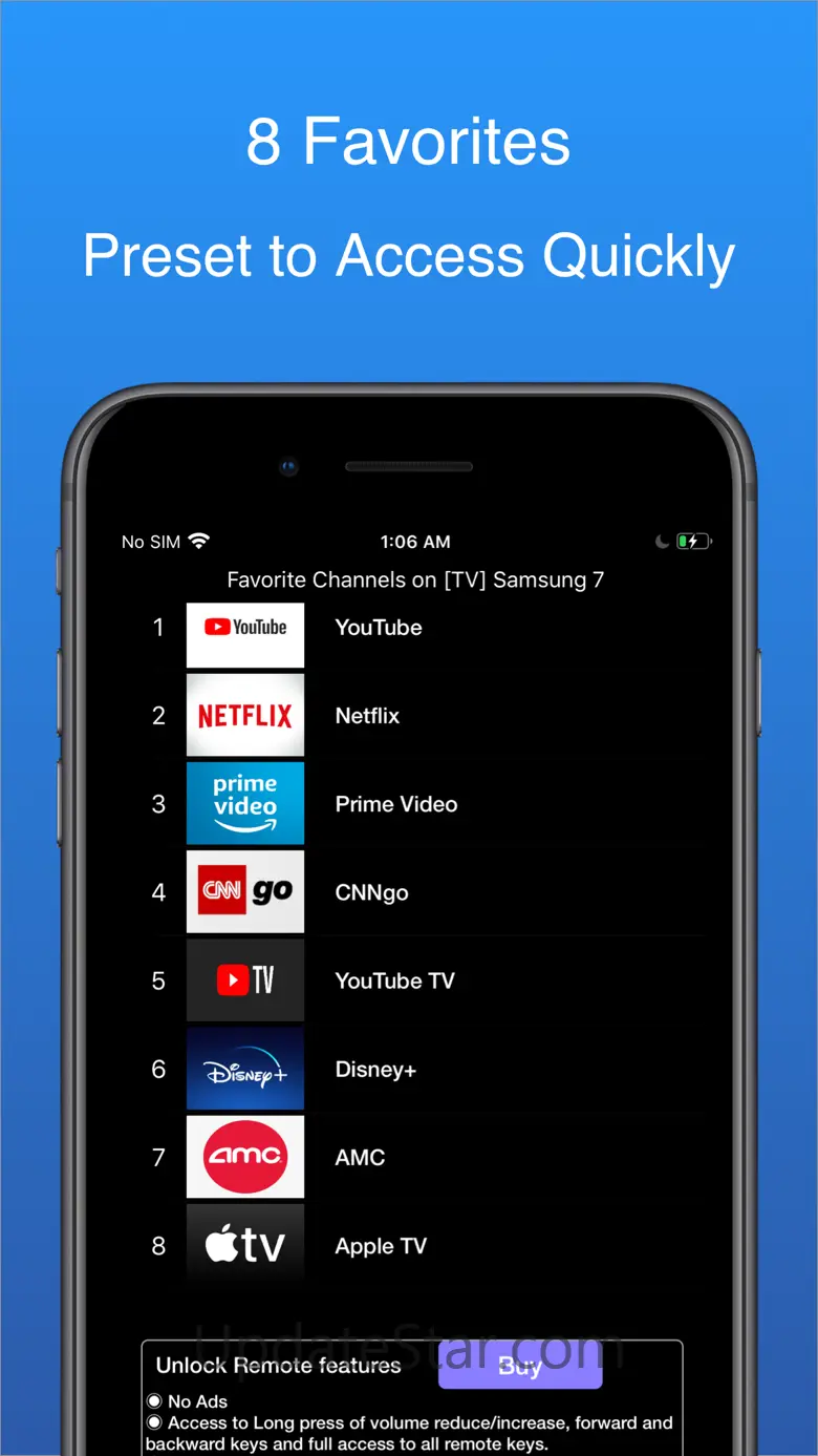 Remote for Samsung : iSamSmart 1.29