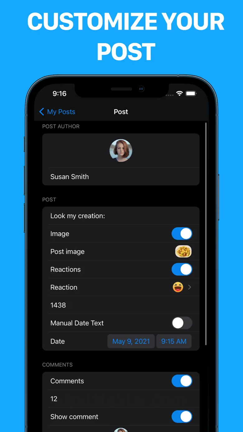 Fake Posts Creator 2.1