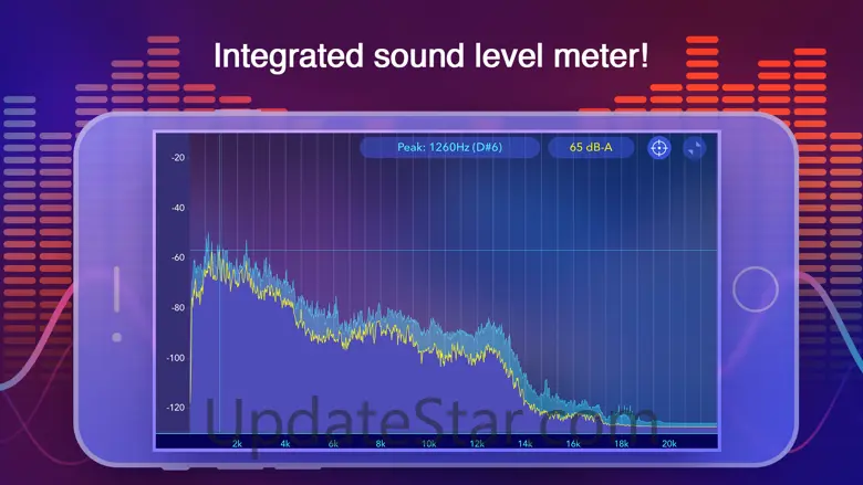 Audio Spectrum Analyzer dB RTA 2.2.2
