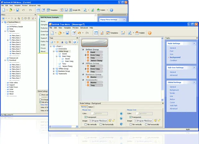 Sothink DHTML Menu Builder 9.8.945