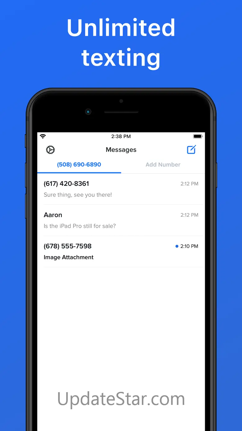 Second Texting Number 3.2.4