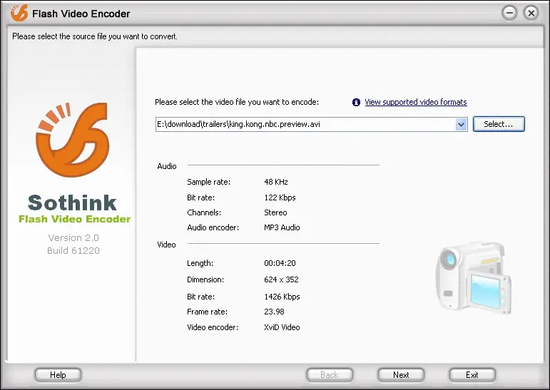 Sothink Video Encoder for Adobe Flash 2.5
