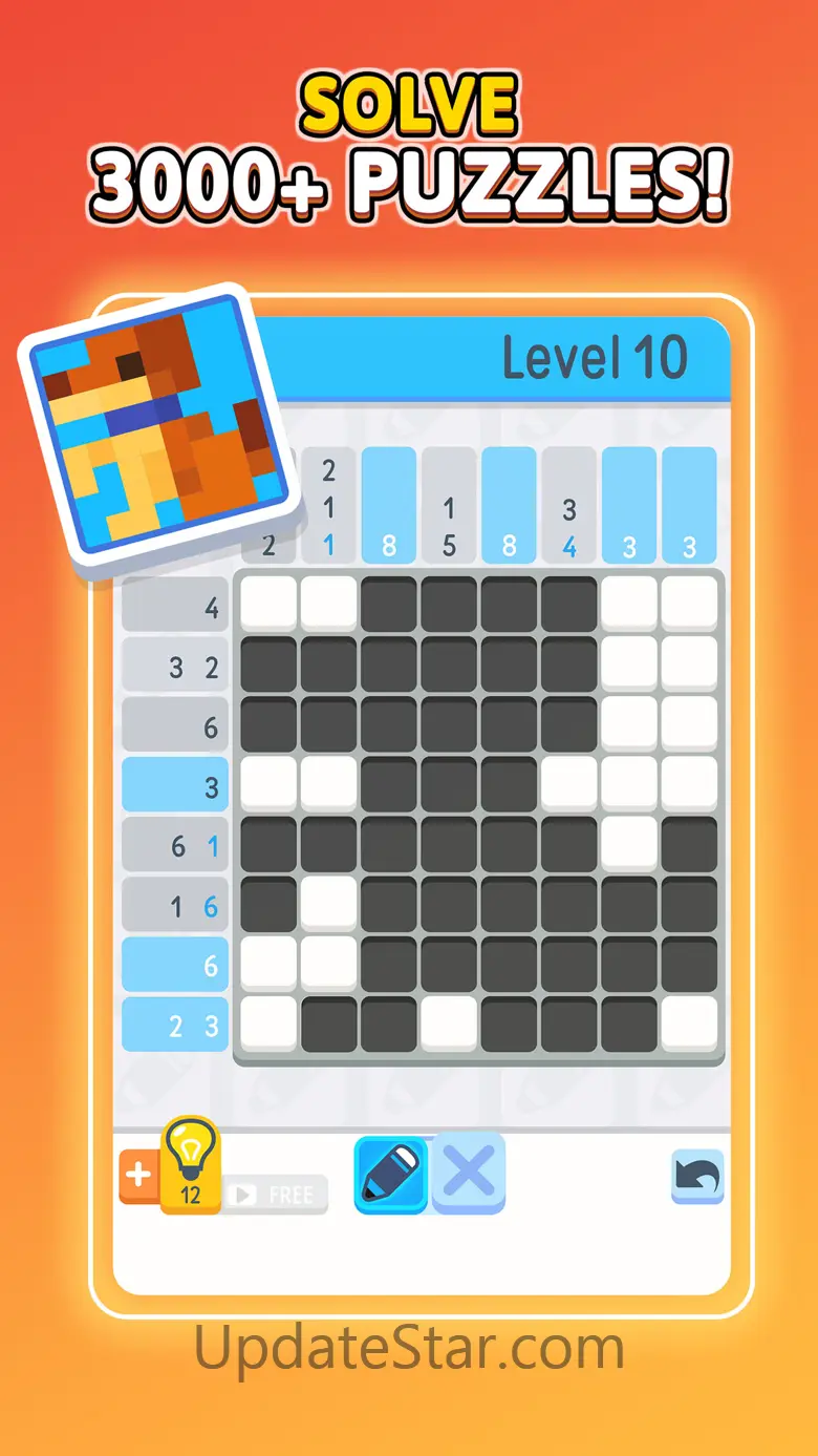 Nonogram - IQ Logic Pic Puzzle 3.69