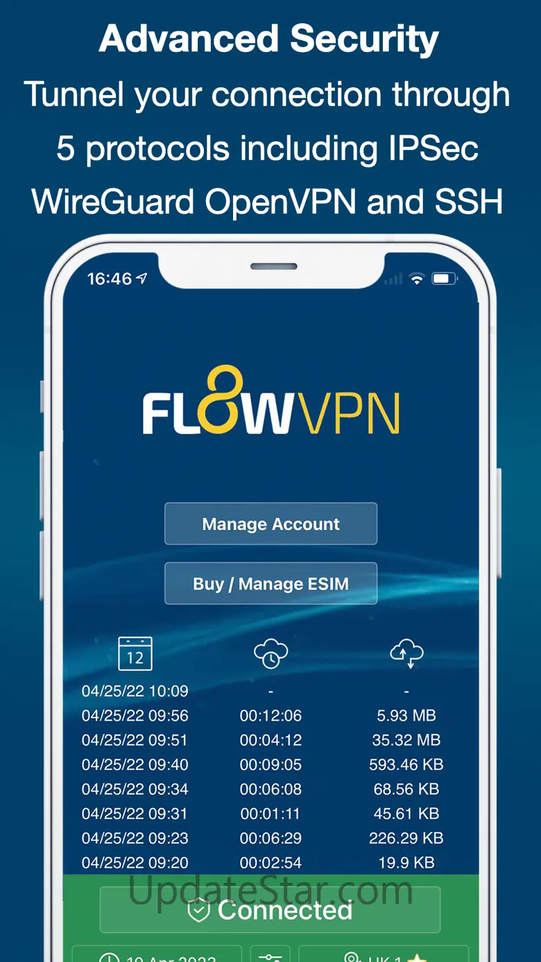Flow VPN: Fast VPN, ESIM & GPT 37