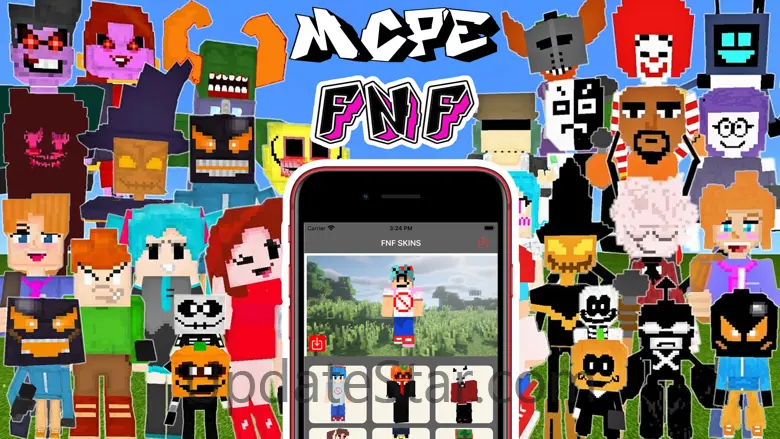 FNF MODS SKINS FOR MINECRAFT 1.7