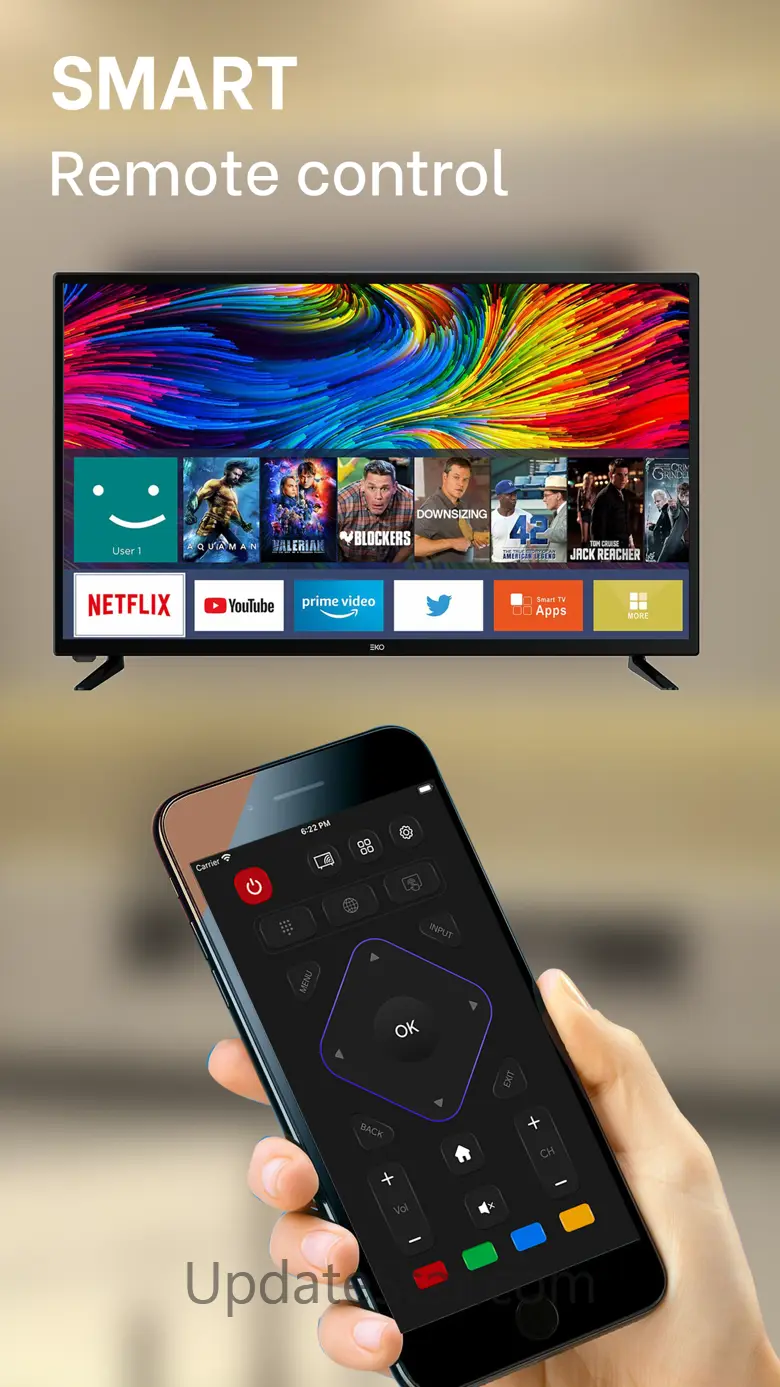 Remote Smart TV - Universal TV 1.8.2