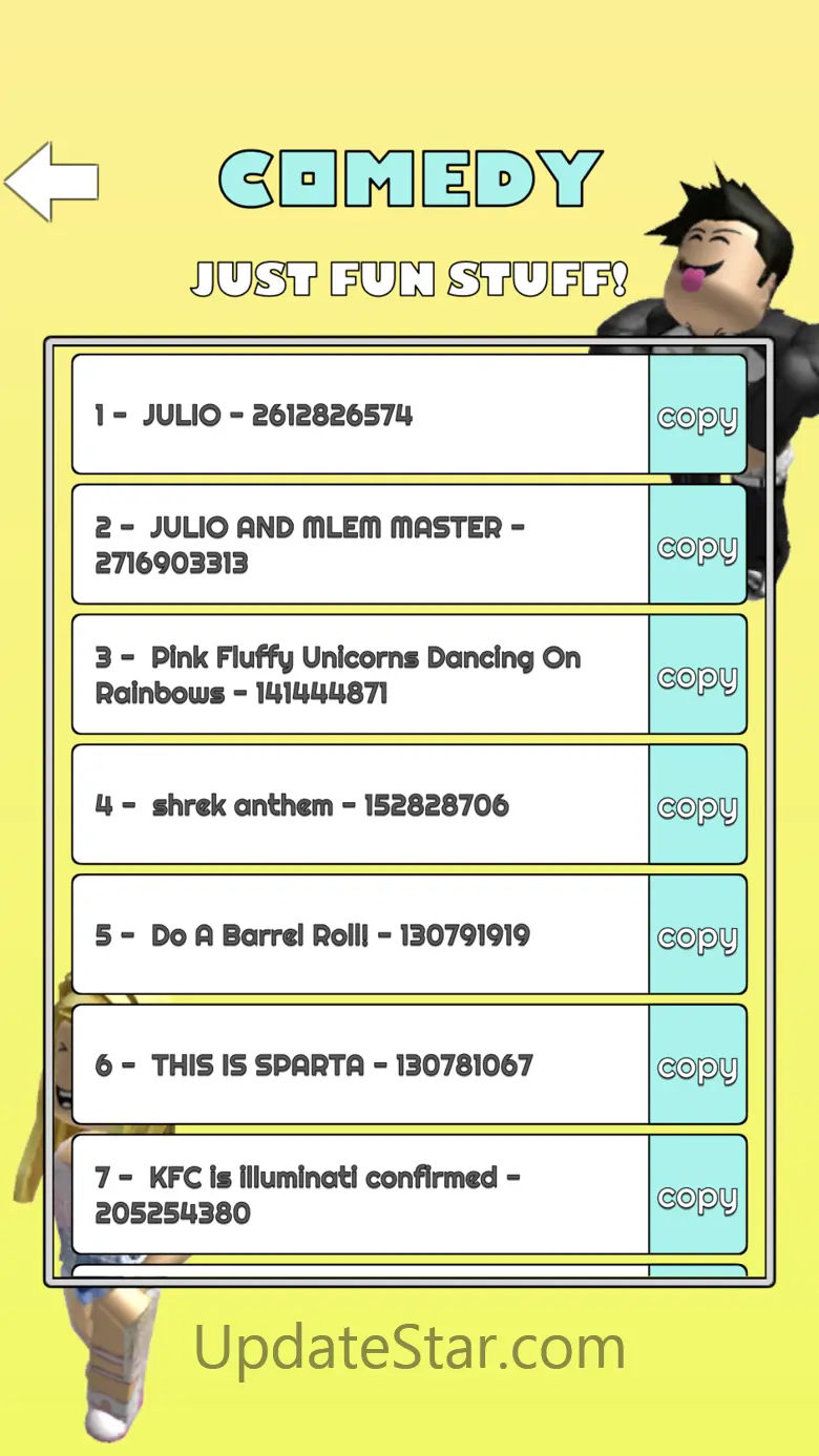Music Codes for Roblox Robux 1.0.4