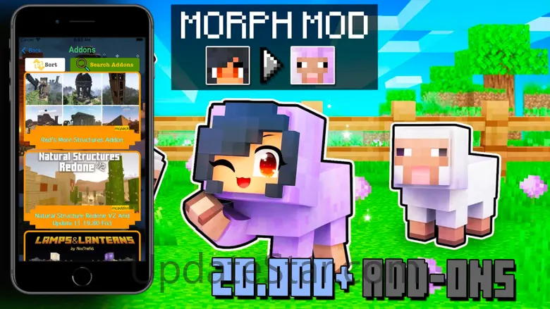 Morph Add-ons for Minecraft PE 2.1
